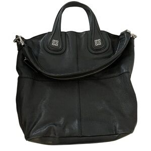 Givenchy Black Leather Nightingale Bag